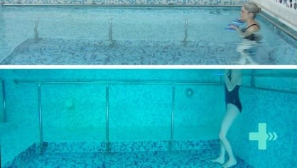 Aquatic therapy exercise program