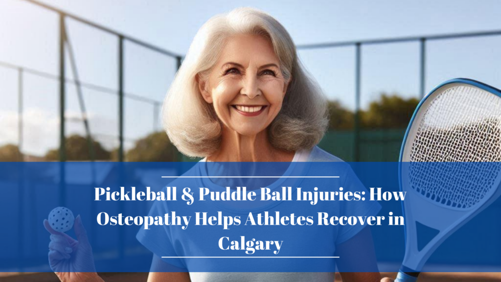 Pickleball & Puddle Ball Injuries: How Osteopathy Helps Athletes Recover in Calgary
