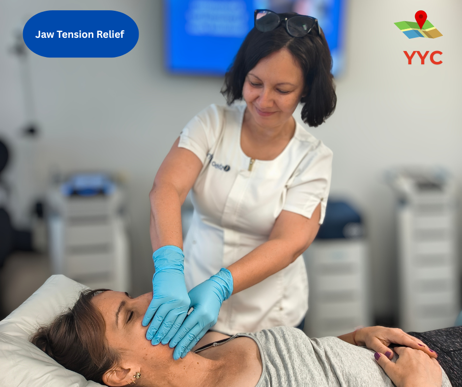 TMJ Jaw treatment at Osteo Health osteopathy clinic in Calgary