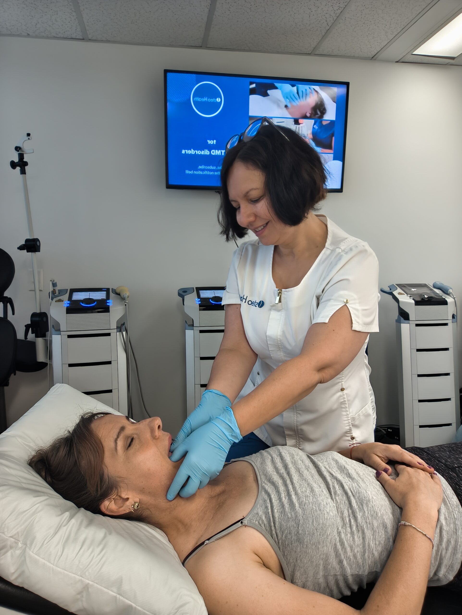 TMJ Osteopathy Jaw treatment at Osteo Health osteopathy clinic in Calgary